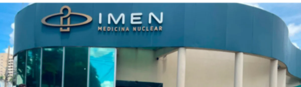 Fachada do IMEN, na Alameda dos Buritis, 600